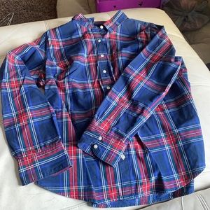 Flannel blouse